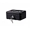 Metal Cash Box (262 x 192 x 82 mm), Black