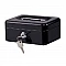 Metal Cash Box (300 x 217 x 100 mm), Black