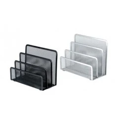 Letter and Note Paper Holder, Black