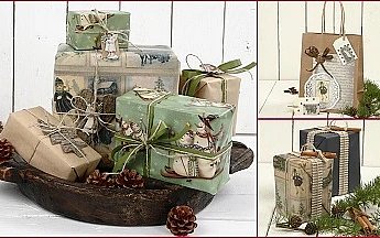 Dāvanu saiņošanas idejas čaklajiem rūķīšiem!