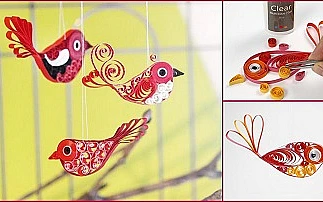 Pavasara un Lieldienu dekori kvilinga tehnikā!