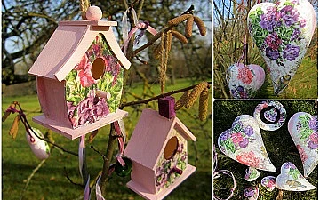 Dekori salvešu tehnikā!