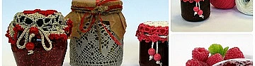 Dekorējam ievārījuma burciņas!