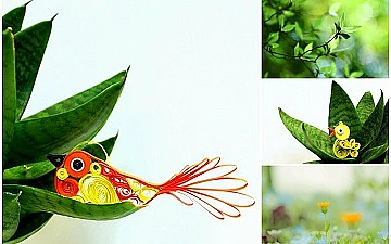 Pavasarīgi dekori kvilinga tehnikā!