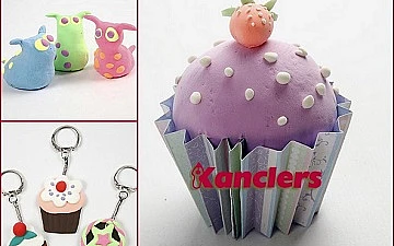 Kanclers iesaka - zīda mālu (Silk Clay)