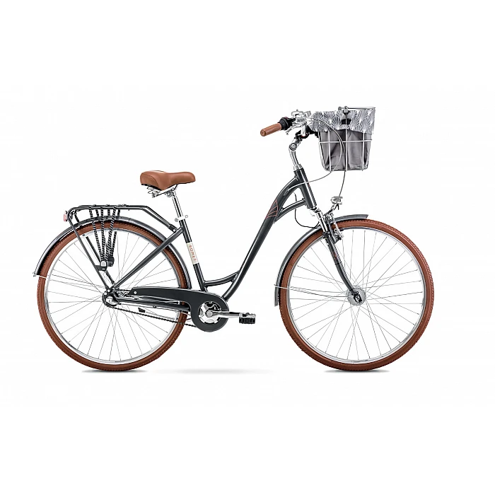 Romet velosipēds Art Deco Classic pelēks