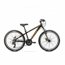 Romet velosipēds DIRT 24 melns/dzeltens