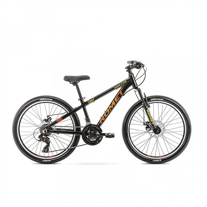 Romet velosipēds DIRT 24 melns/dzeltens