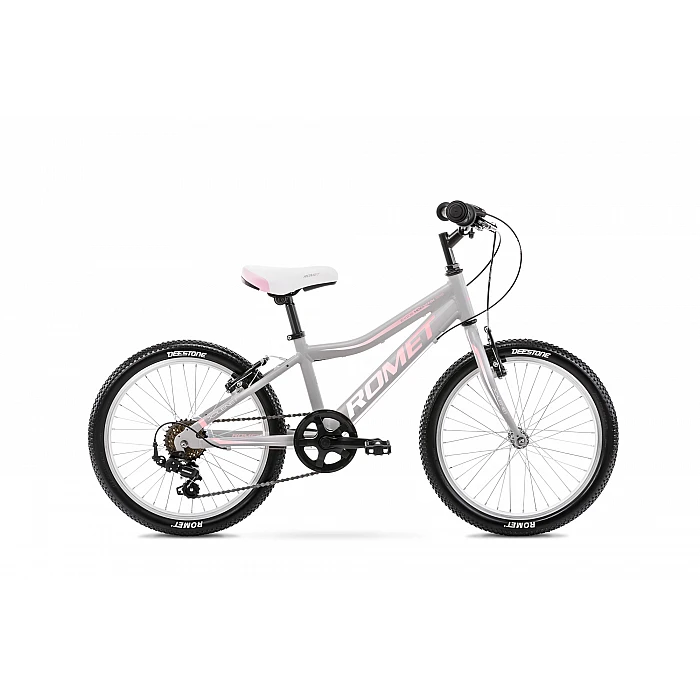 Romet velosipēds Jolene 20 KID 1 pelēks/rozā