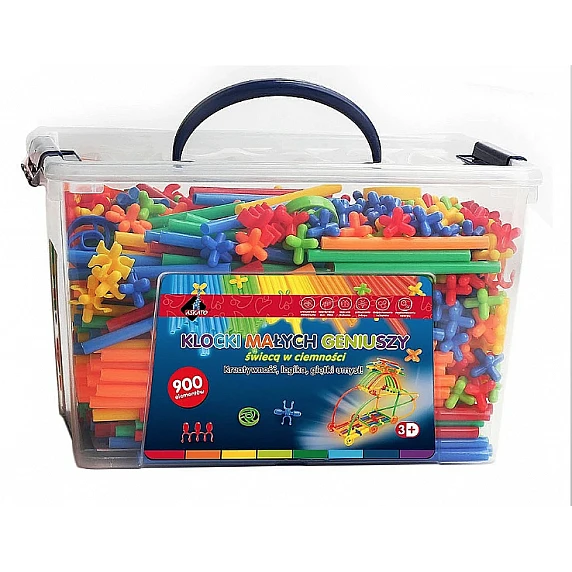 Glow-in-the-Dark Tube Construction Set (900 pcs.)