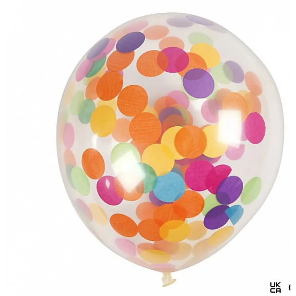 Confetti Balloons (4 pcs.)