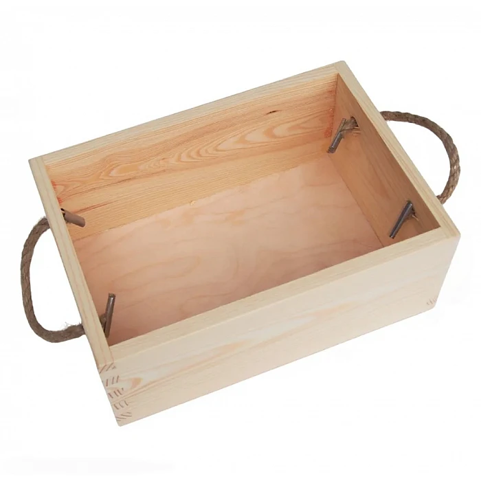 Koka kaste ar pītiem rokturiem