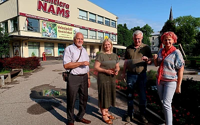 In collaboration with the Jelgava Latvian Society, an informational stand is being created.