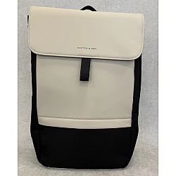 'Fyn' backpack, black/beige