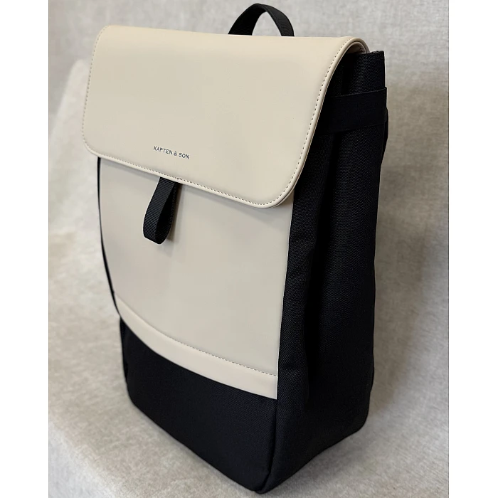 'Fyn' backpack, black/beige
