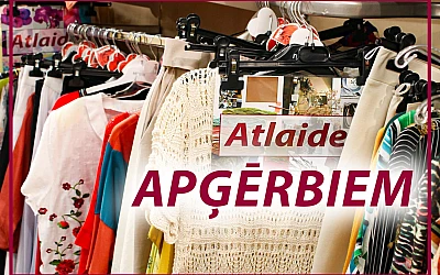 Atlaides apģērbiem!