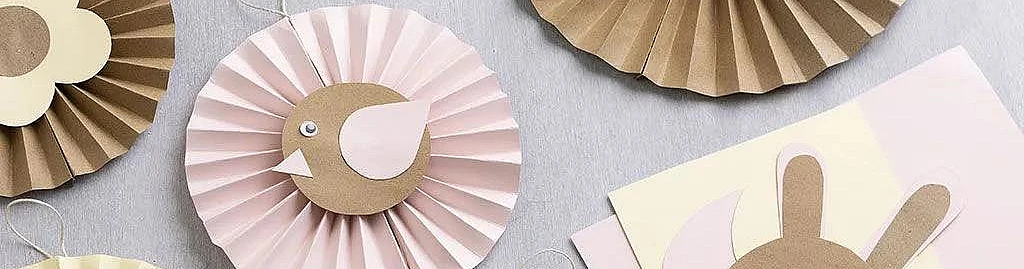 Create beautiful Easter decorations - rosettes!