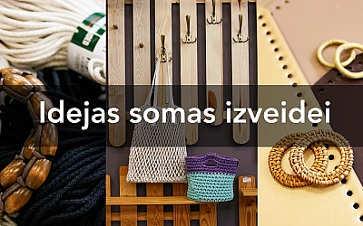 Izveido skaistu somiņu šim pavasarim un vasarai!