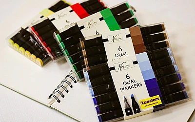 New for artists - monochrome dual marker sets!