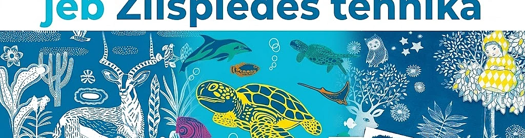 Cianotipija tehnika – radoši zilspiedes komplekti