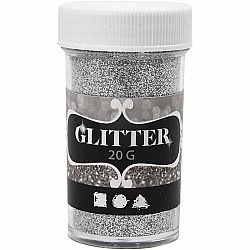 Decorative Glitter - Silver Colour (20 g)
