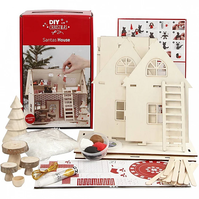 Set - Santa Claus House