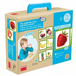 Montessori rotaļlieta "Augļi un to aromāti"