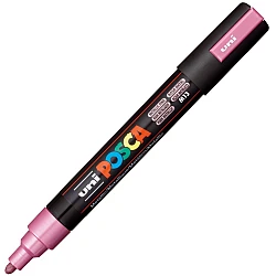 Маркер UNI Posca (PC-5M-M13) металлический розовый
