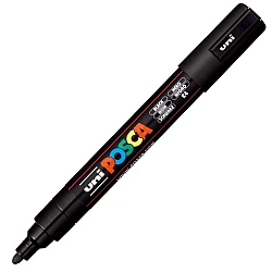 Маркер UNI Posca (PC-5M-24) чёрный
