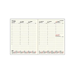 Advocate A4 Planner, Faux Leather, Black