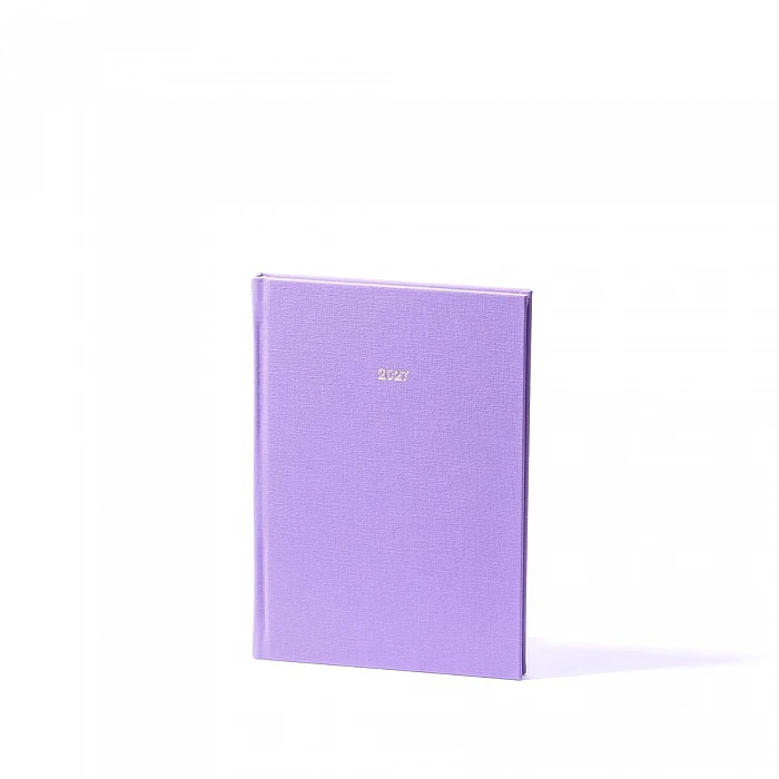 Plānotājs Quadro, mākslīgā āda ar faktūru, violets