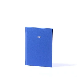 Plānotājs Quadro, mākslīgā āda ar faktūru, zils