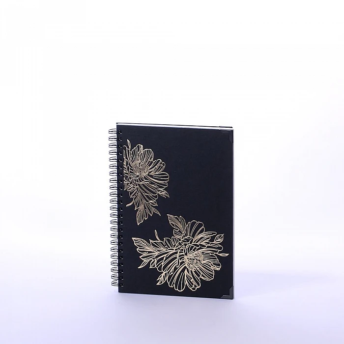 Plānotājs Quadro Trend, ar spirāli, Flower