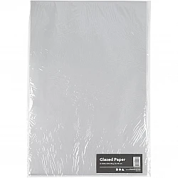 Glossy Paper Set - Silver (80 g, 25 pcs.)