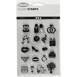 Transparent Stamps - Wedding Theme II (1 Sheet)
