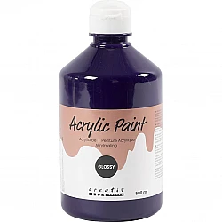 Acrylic Paint (Violet) Glossy 500 ml