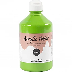 Acrylic Paint (Light Green) Glossy 500 ml