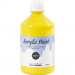 Acrylic Paint (Light Yellow) Matte 500 ml