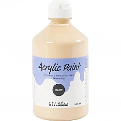 Acrylic Paint (Cream) Matte 500 ml