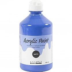 Acrylic Paint (Blue) Matte 500 ml