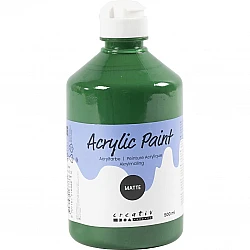 Acrylic Paint (Dark Green) Matte 500 ml