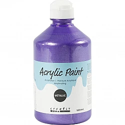 Acrylic Paint - Violet Metallic 500 ml