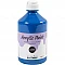Acrylic Paint with Glitter - Blue 500 ml