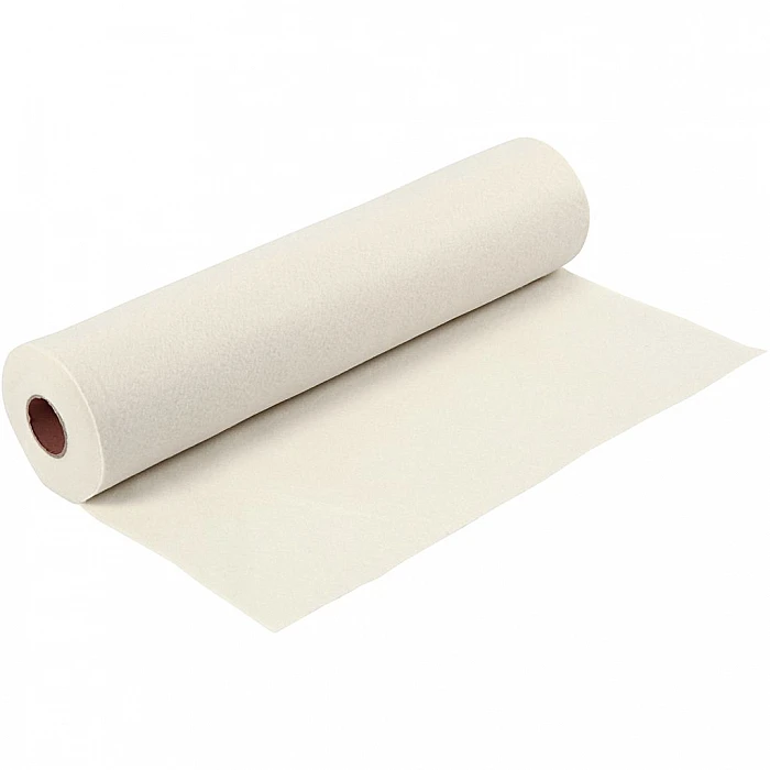Akrila filcs (5 m) - balts