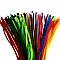 Fluffy Pipe Cleaners Set - Assorted Colours, 200 pcs
