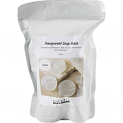 Caurspīdīga ziepju bāze, 500g