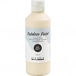 Matte Decorative Paint - White (250 ml)