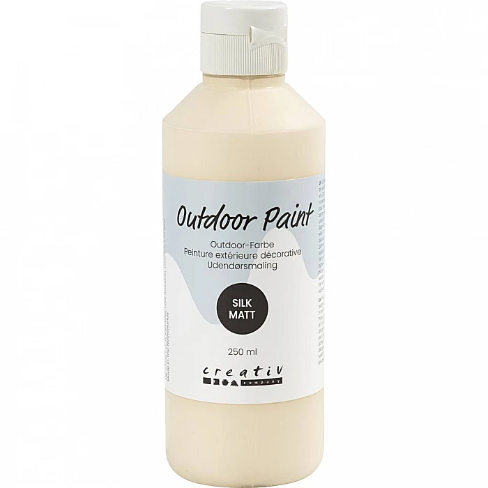 Matte Decorative Paint - White (250 ml)