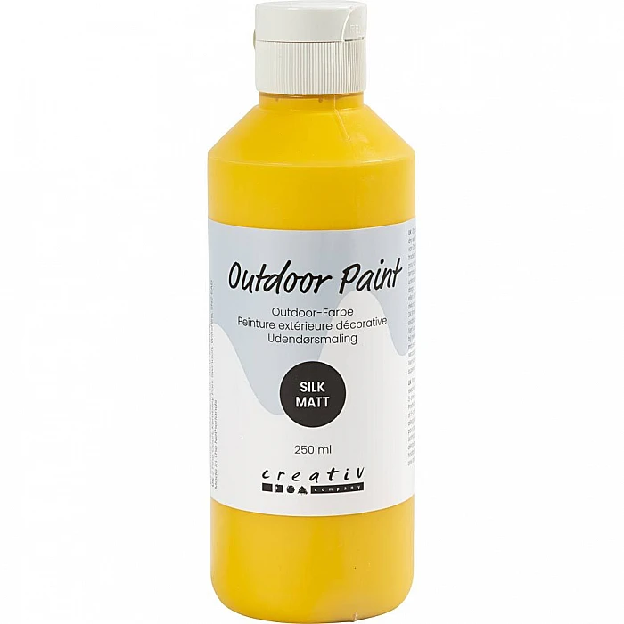 Matte Decorative Paint - Yellow (250 ml)