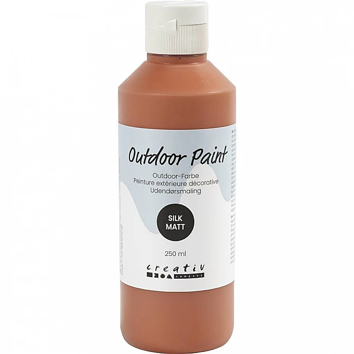 Matēta dekoratīvā krāsa - oranža (250ml)
